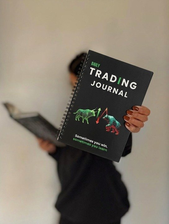 The Trading Journal hardcover book